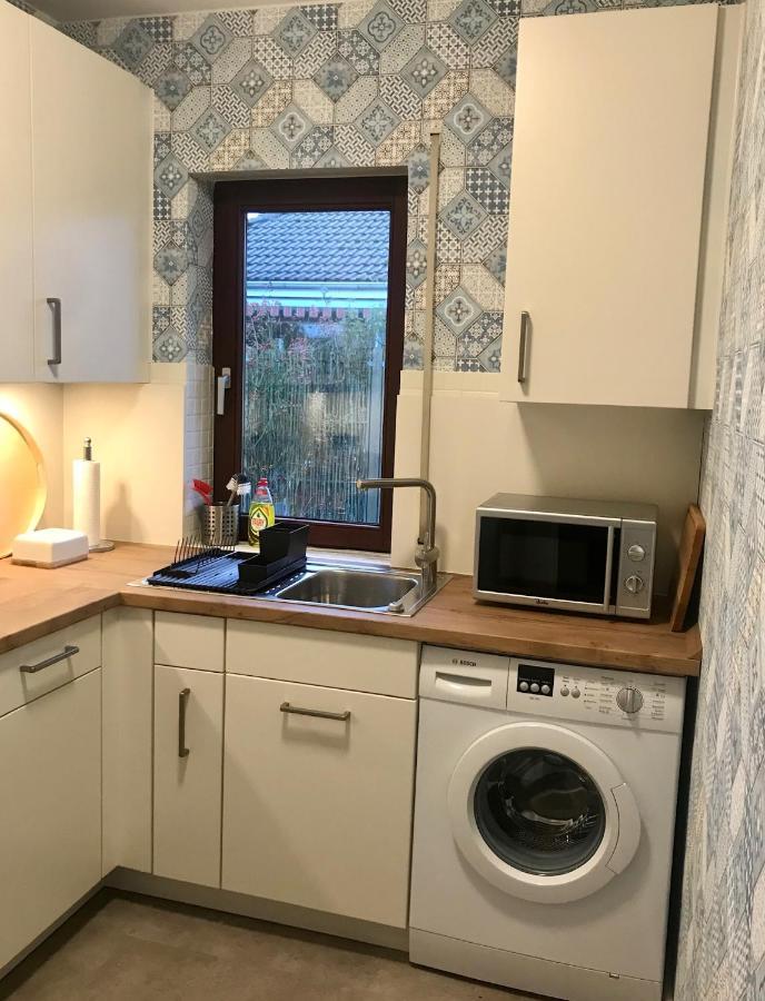Gemuetliches Ferienhaus Hinterm Deich Nordstrand Exteriör bild